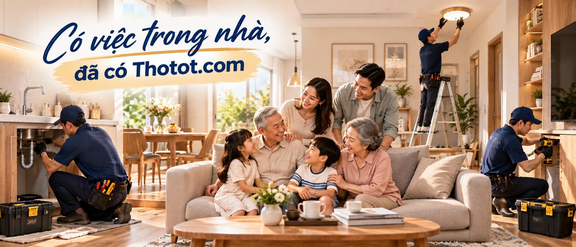 Có việc trong nhà, đã có Thợ Tốt